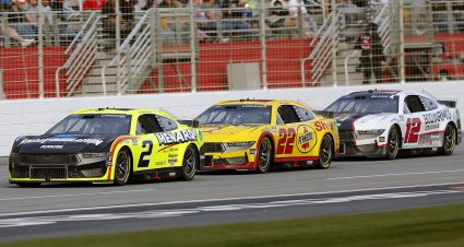 cindric logano blaney at atlanta