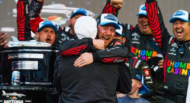 Visit Reddick delivers joyful Daytona 500 celebration page