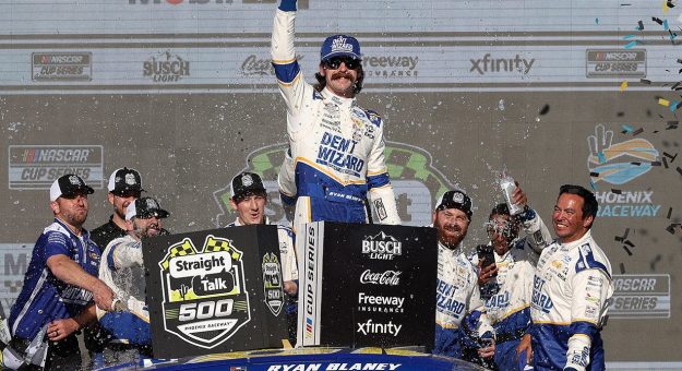 Visit Blaney completes Penske sweep page