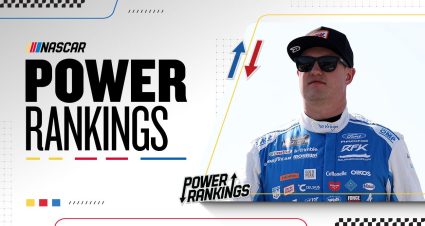 NASCAR.com Power Rankings graphic featuring Ryan Preece.