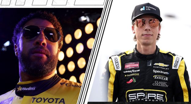 Visit Wallace slams Hocevar, sparks wreck page