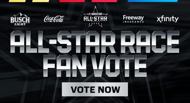 Visit All-Star Race Fan Vote now open page