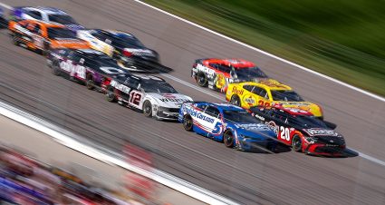 nascar cup series racing insights projected results for kansas