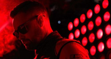 Ricky Stenhouse Jr. looks on before NASCAR Cup Series driver intros.