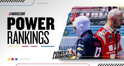 power rankings graphic for shane van gisbergen and connor zilisch