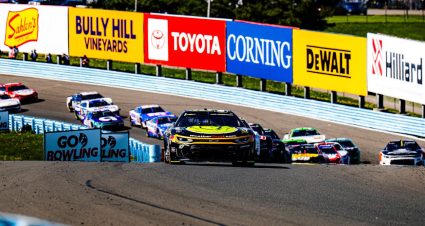 NASCAR Cup Series racing at Watkins Glen.