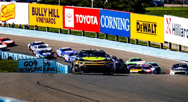 Visit Drivers in focus leaving Watkins Glen page