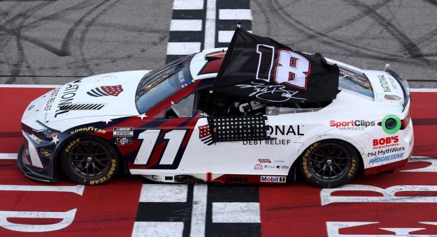 Visit Hamlin scores third 2026 win page