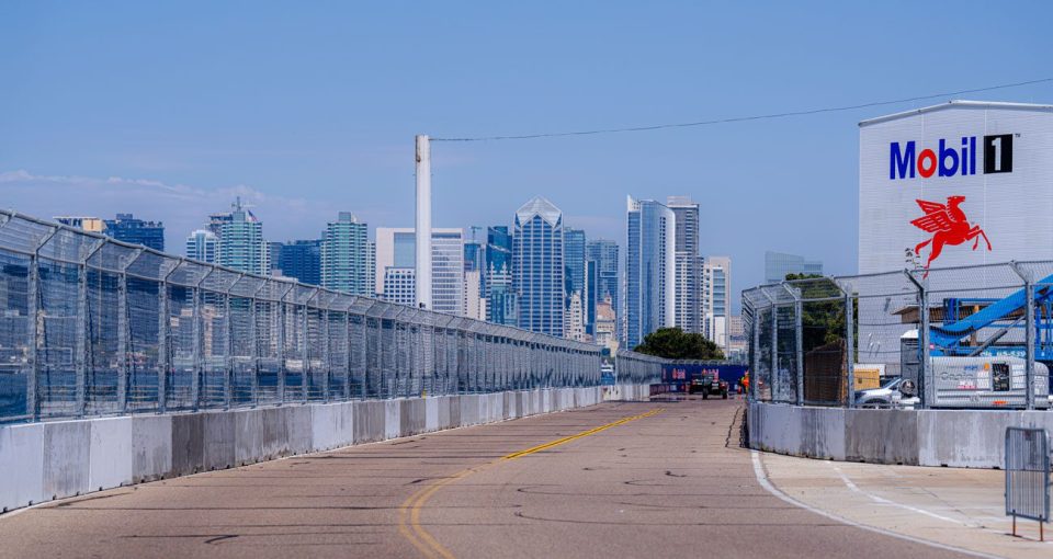 Converting Naval Base Coronado into NASCAR track