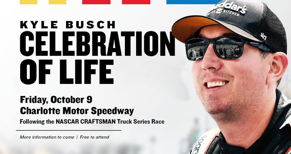 Busch memorial service set for Charlotte fall weekend