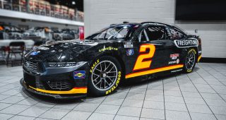 Rusty Wallace throwback that Austin Cindric will drive at North Wilkesboro in a NASCAR Cup Series race.
