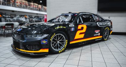 Rusty Wallace throwback that Austin Cindric will drive at North Wilkesboro in a NASCAR Cup Series race.