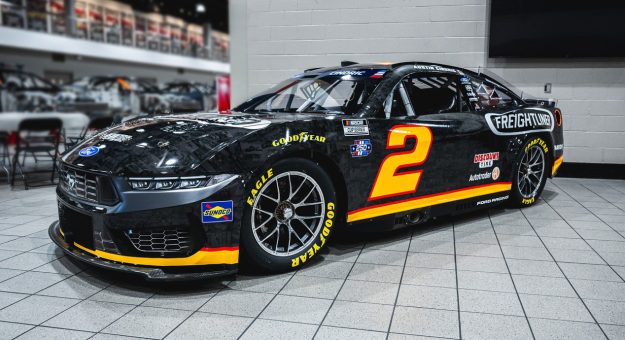 Rusty Wallace throwback that Austin Cindric will drive at North Wilkesboro in a NASCAR Cup Series race.