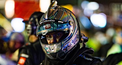 Bubba Wallace at EchoPark.