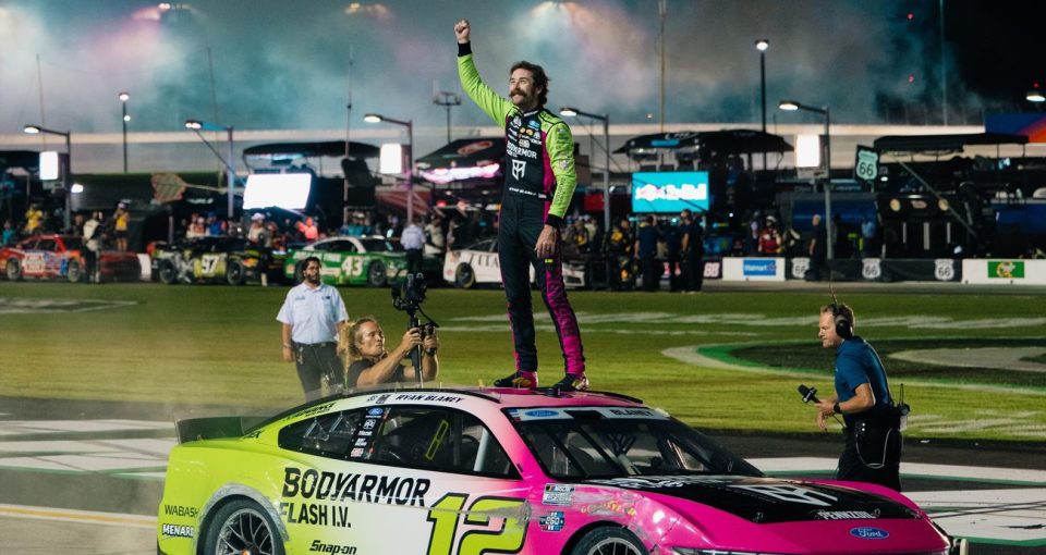 Blaney wins overtime thriller at EchoPark