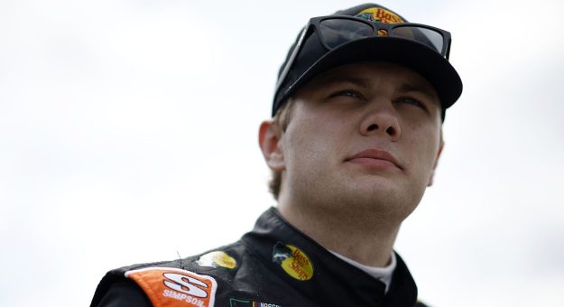 carson kvapil looks on