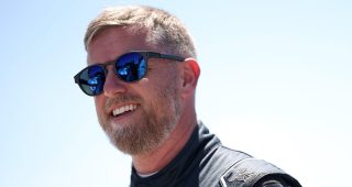 Justin Allgaier of JR Motorsports in the O'Reilly Auto Parts Series.