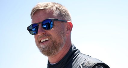 Justin Allgaier of JR Motorsports in the O'Reilly Auto Parts Series.