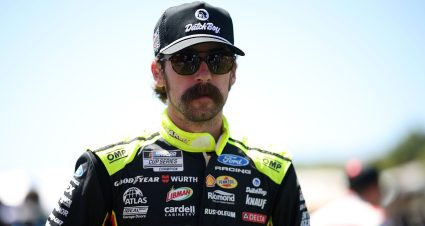 blaney looks on