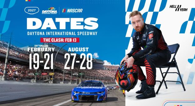 graphic for daytona speedweeks 2027