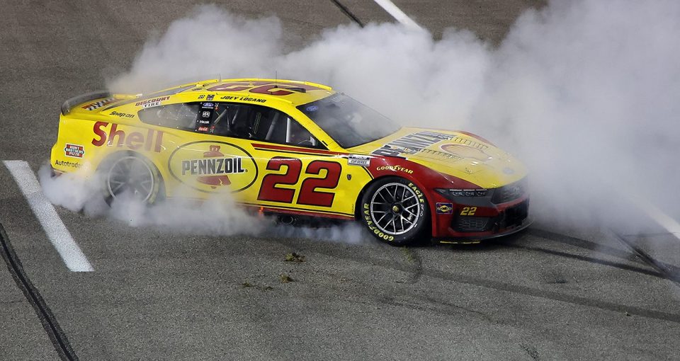 Logano wins Cup race at Richmond