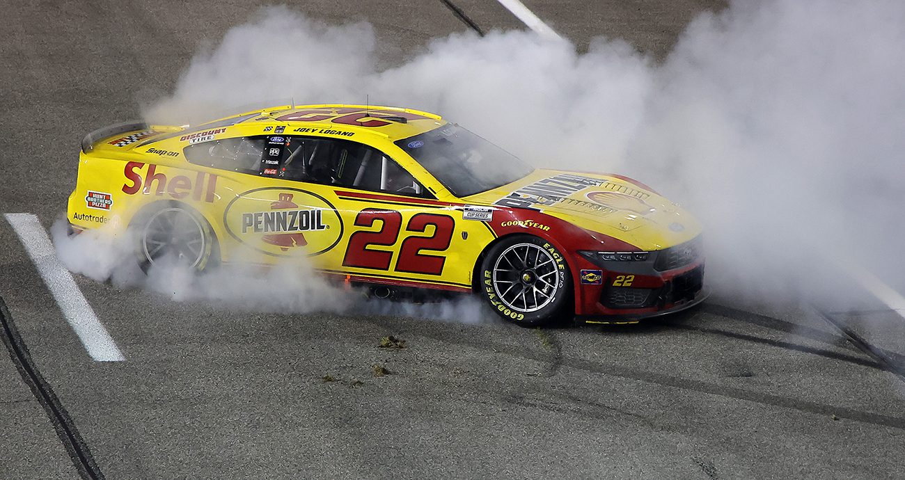 Logano wins Cup race at Richmond
