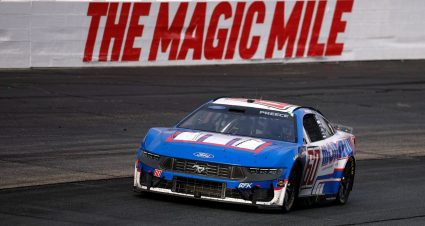 Ryan Preece drives the No. 60 RFK Racing Ford at New Hampshire.