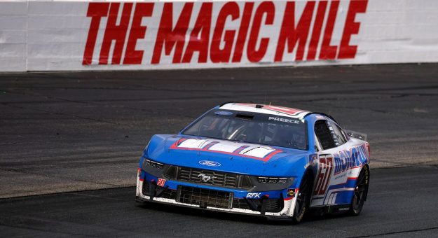 Ryan Preece drives the No. 60 RFK Racing Ford at New Hampshire.