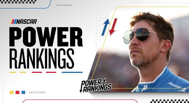 denny hamlin power rankings graphic