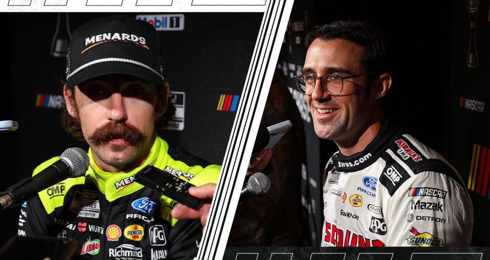 Blaney, Cindric react to pit crew swap