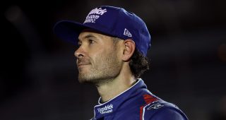 Kyle Larson after the Cup Series Southern 500 at Darlington.