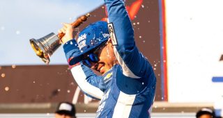 Kyle Larson at Gateway