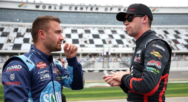 Ty Majeski and Ben Rhodes of ThorSport Racing.