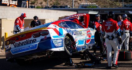 larson damaged car