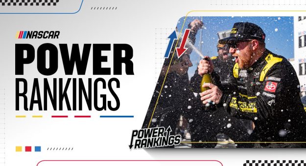 tyler reddick power rankings graphic