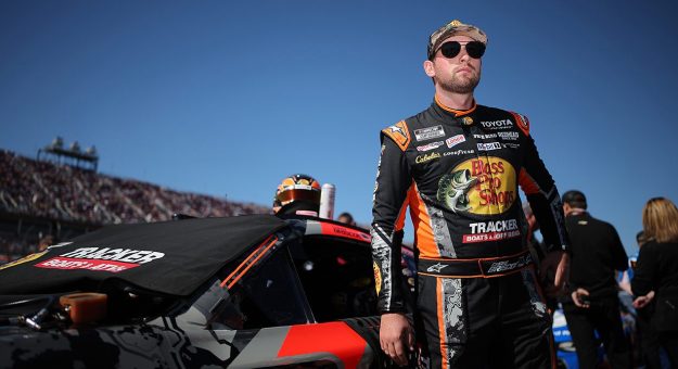 Chase Briscoe ahead of the NASCAR Cup Series Chase race at Talladega.